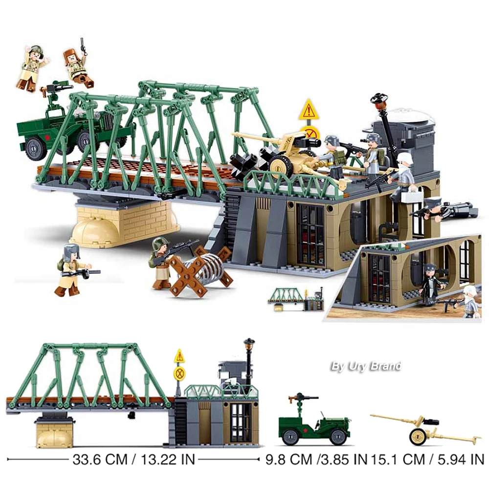 Sluban Military Plane City War - Lego Compatible Military Tank 评论和价格