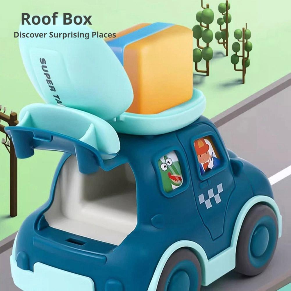 Cartoon Mini Pull Back Toy Car - Educational Toys 评论和价格