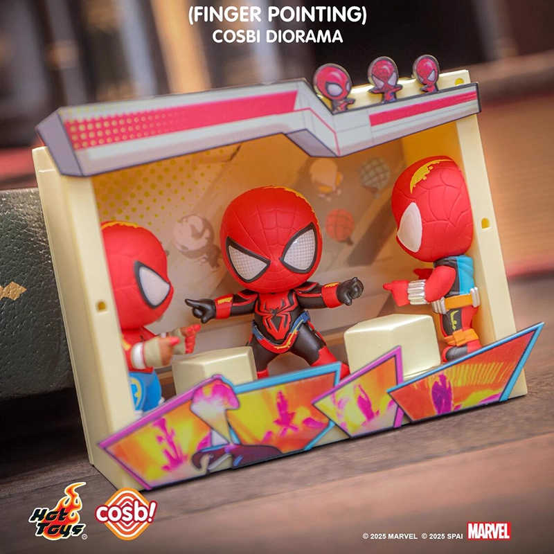 New Original Hottoys Spider Ma - Anime Action Figure Blind Box 评论和价格