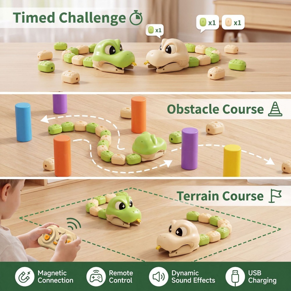 Remote Controlled Greedy Snake - Educational Toys 评论和价格