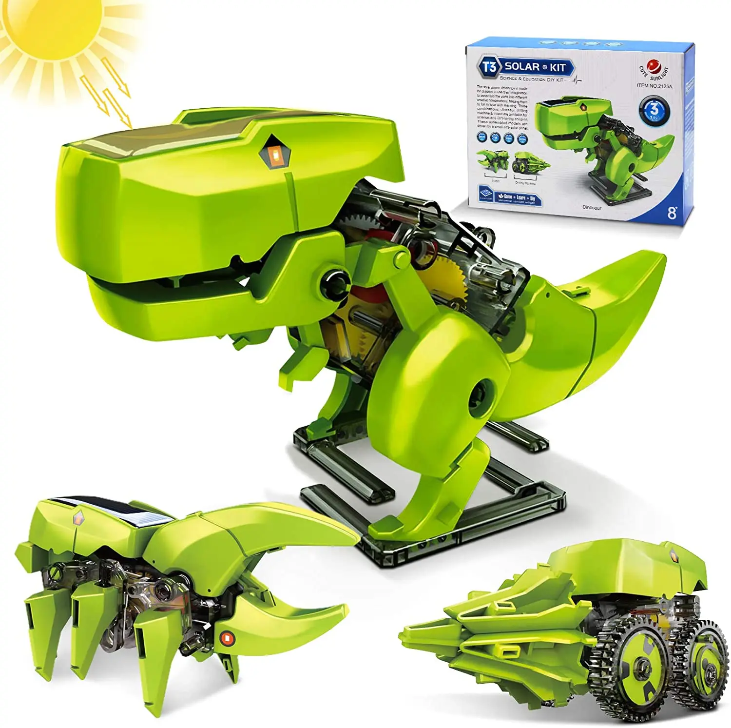 STEM 12IN1 Solar Robot Kit Edu - Stem Solar Robot Kit For Kids 评论和价格