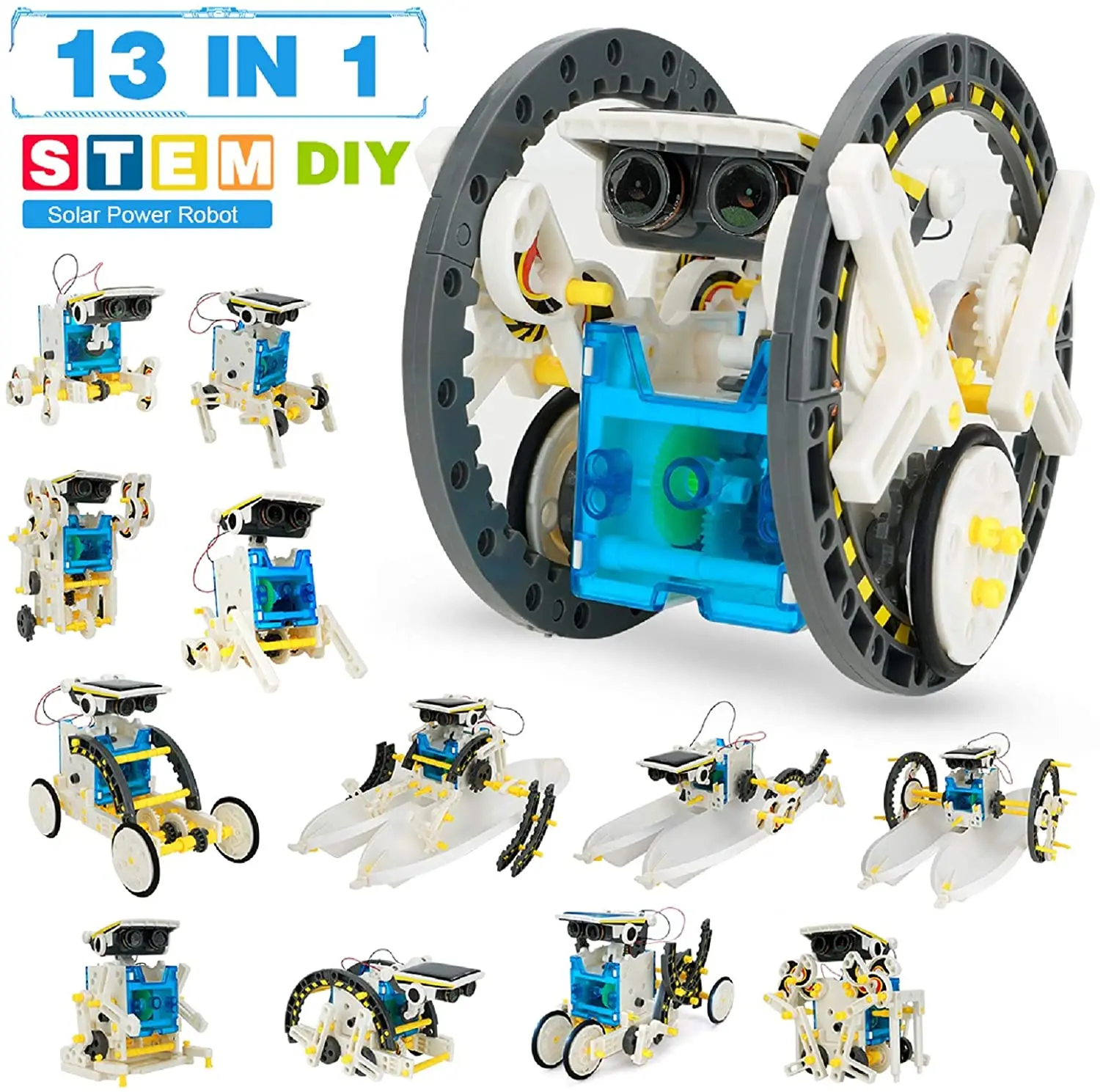 STEM 12IN1 Solar Robot Kit Edu - Stem Solar Robot Kit For Kids 评论和价格