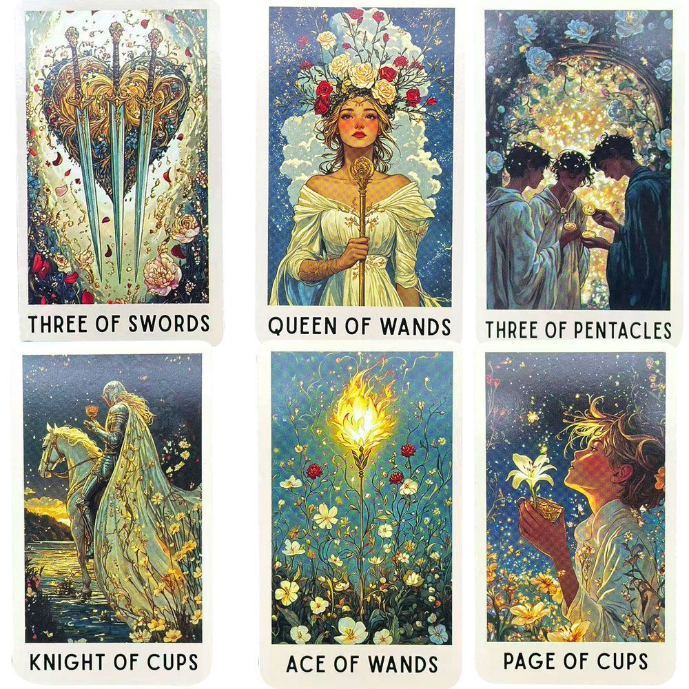 78 Enigmatic Bloom Tarot Cards - Tarot Cards Deck With Guidebook 评论和价格