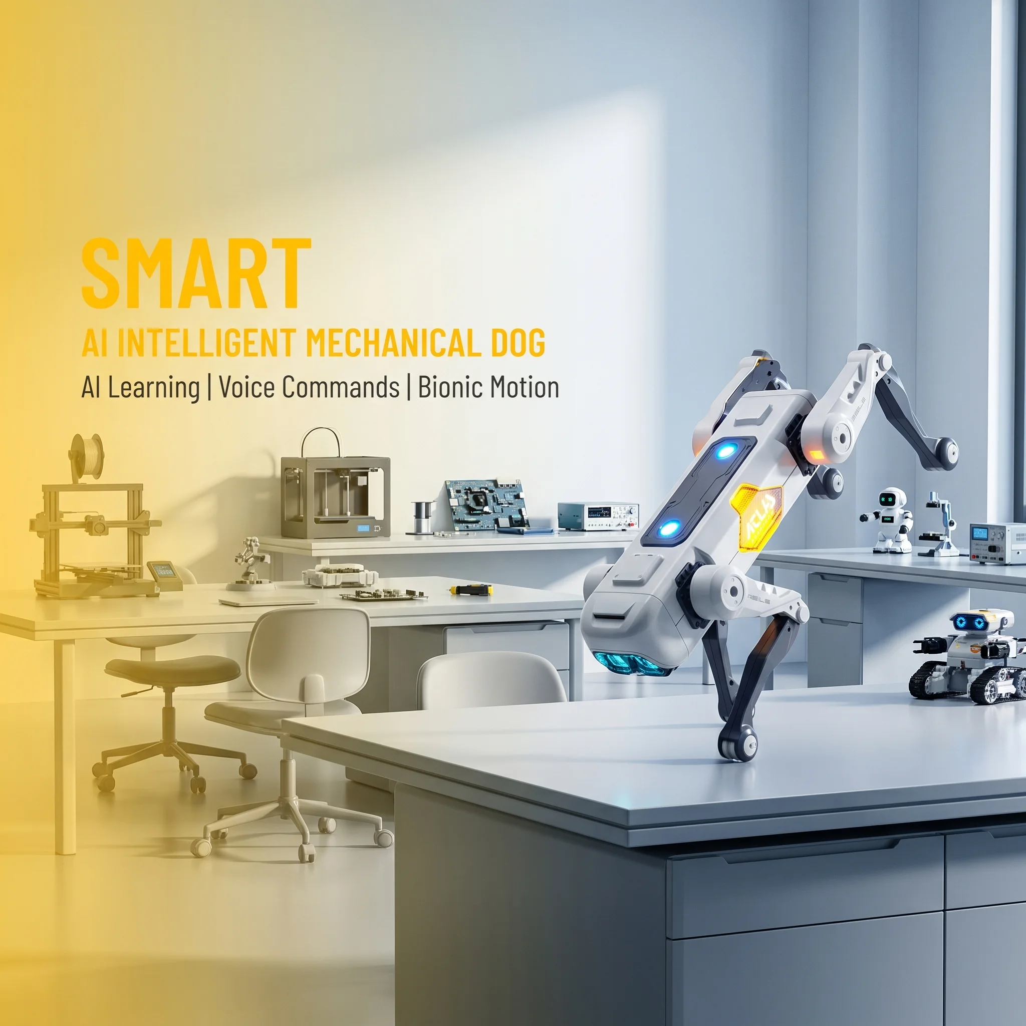 AI Smart Robot Dog, Voice & AP - Educational Toys 评论和价格