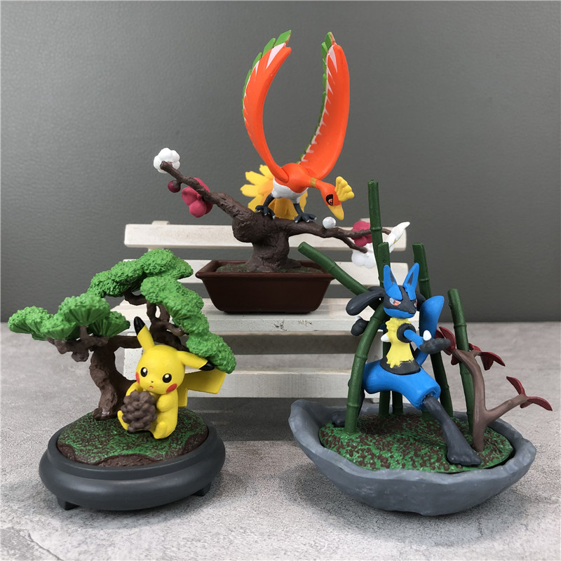 ReMent Pokemon Bonsai Collecti - Anime Action Figure Blind Box 评论和价格
