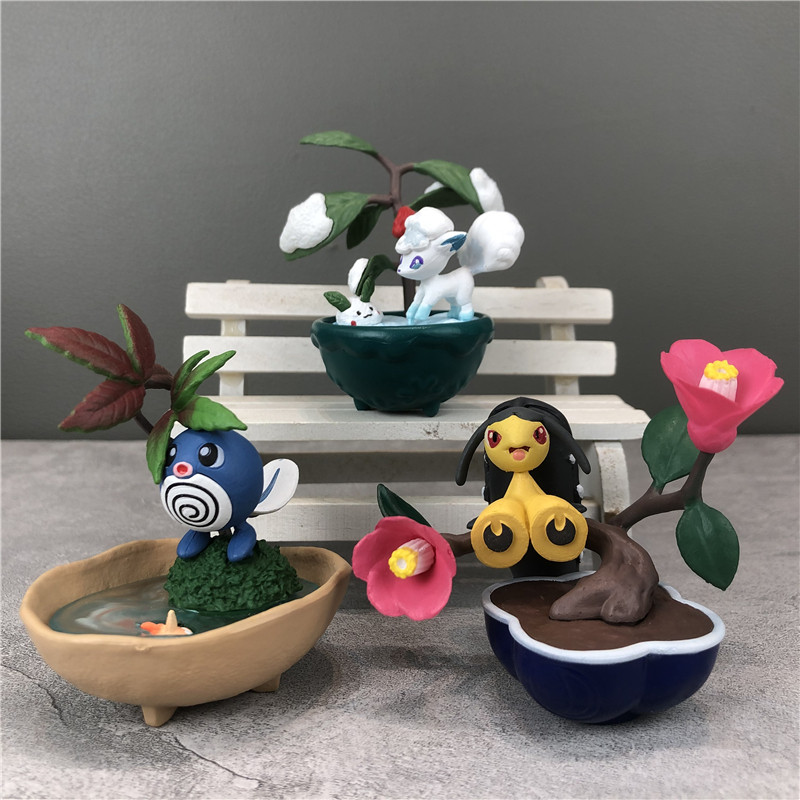 ReMent Pokemon Bonsai Collecti - Anime Action Figure Blind Box 评论和价格