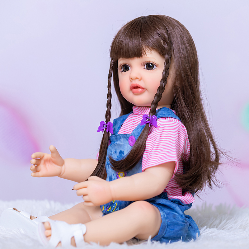 50CM Full Body Silicone Reborn - Reborn Baby Doll Silicone Realistic 评论和价格