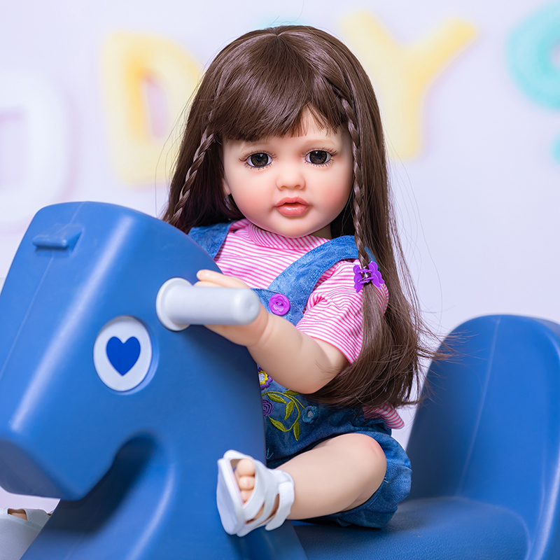 50CM Full Body Silicone Reborn - Reborn Baby Doll Silicone Realistic 评论和价格