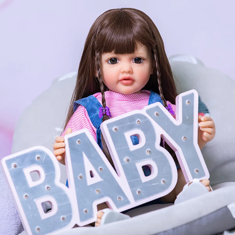 50CM Full Body Silicone Reborn - Reborn Baby Doll Silicone Realistic 评论和价格