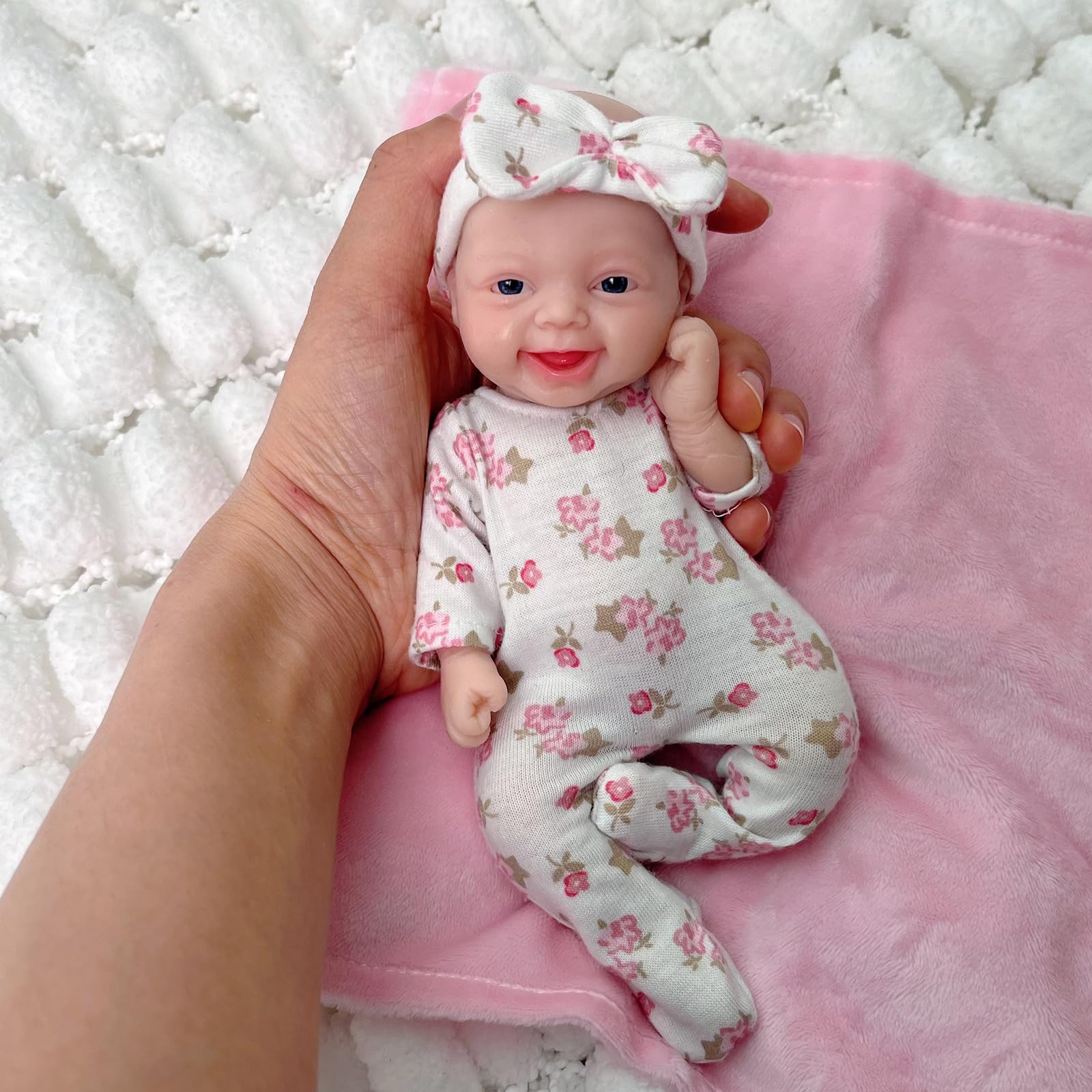 Blrags Reborn Baby Dolls 7 Inc - Reborn Baby Doll Silicone Realistic 评论和价格
