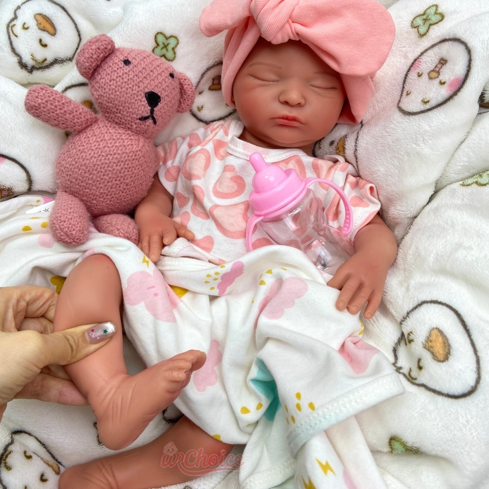 18inch Washable Silicone Rebor - Reborn Baby Doll Silicone Realistic 评论和价格